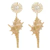 Earrings*Mew Mews Fashion Hoshi Pearl Conch Earrings