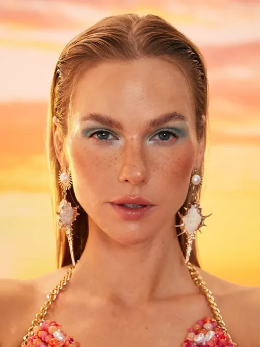 Earrings*Mew Mews Fashion Hoshi Pearl Conch Earrings