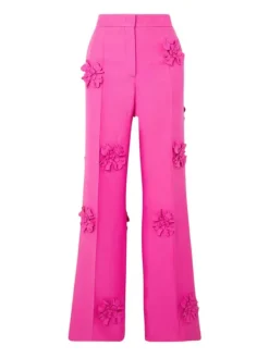 Blazers*Mew Mews Fashion Indiana Floral Embellished Blazer Set In Hot Pink