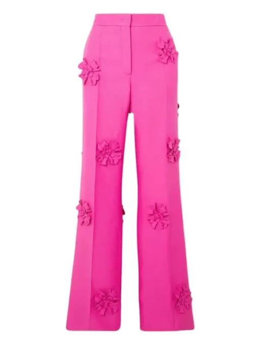 Blazers*Mew Mews Fashion Indiana Floral Embellished Blazer Set In Hot Pink