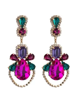Earrings*Mew Mews Fashion Isador Gem Drop Earrings