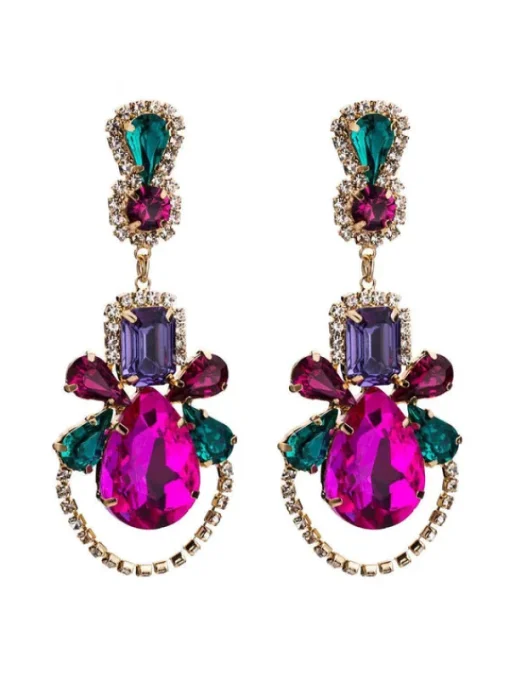 Earrings*Mew Mews Fashion Isador Gem Drop Earrings