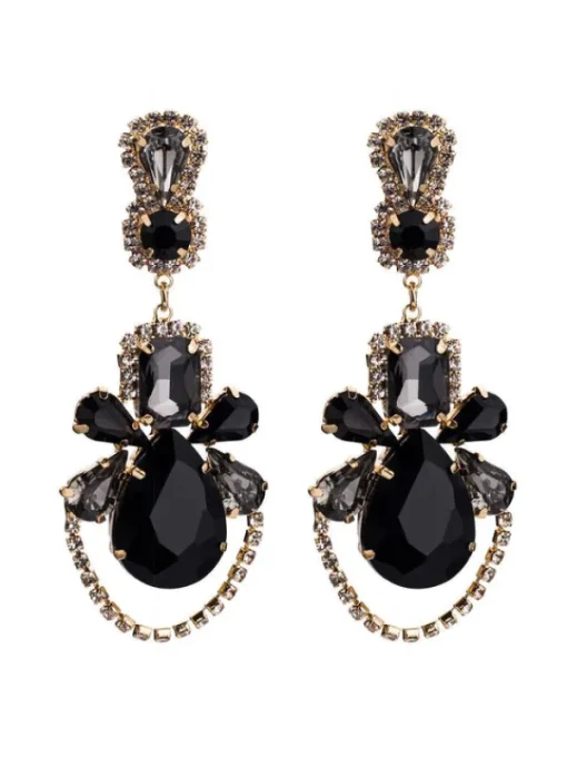 Earrings*Mew Mews Fashion Isador Gem Drop Earrings