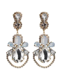 Earrings*Mew Mews Fashion Isador Gem Drop Earrings