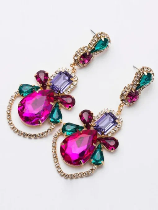 Earrings*Mew Mews Fashion Isador Gem Drop Earrings