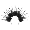 Headwear*Mew Mews Fashion Isandro Flower Skull Crown