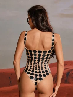 Bodysuits | Tops*Mew Mews Fashion Ishi Dot Printed Bodysuit