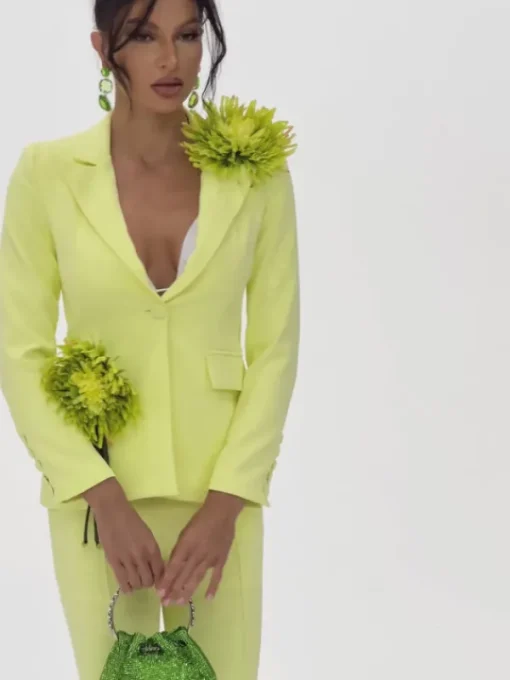 Blazers | Sets & Co-ords*Mew Mews Fashion Jamaun Long Sleeve Flower Blazer Set