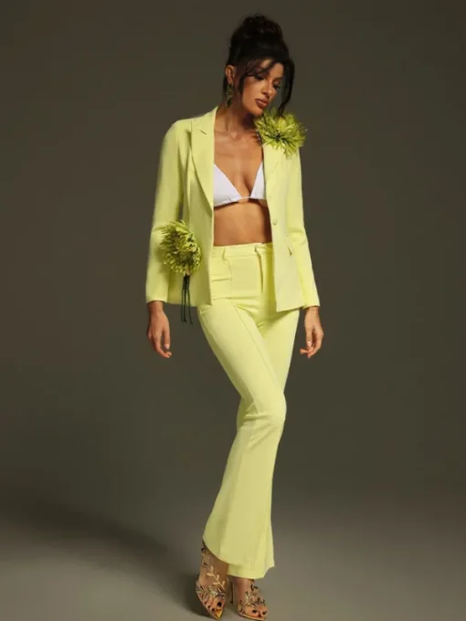 Blazers | Sets & Co-ords*Mew Mews Fashion Jamaun Long Sleeve Flower Blazer Set