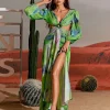 Dresses | Maxi Dresses*Mew Mews Fashion Janay Printed Cutout Maxi Dress