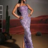 Embellishment | Dresses*Embellishment Jaylen Strapless Floral Rhinestone Maxi Dress