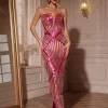 Embellishment | Dresses*Embellishment Joye Strapless Cutout Maxi Dress