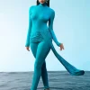 Armor Tops*Mew Mews Fashion Kayden Long Sleeve Draped Jumpsuit