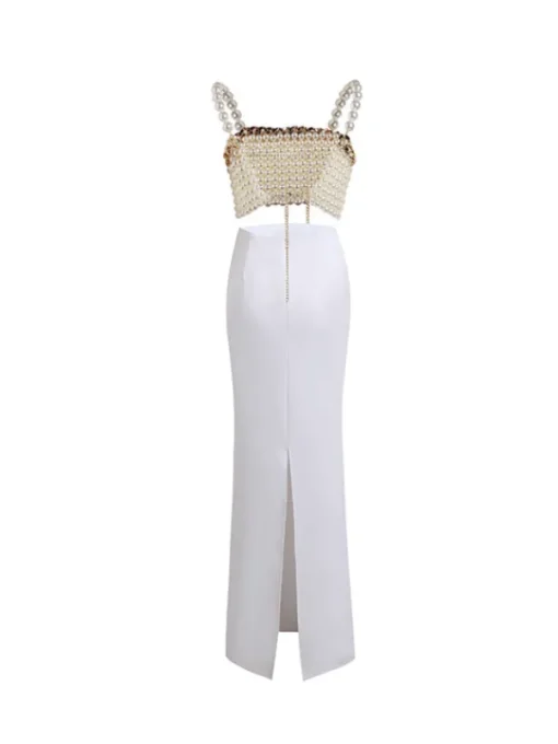 Sets & Co-ords*Mew Mews Fashion Kestrel Spaghetti Pearl Skirt Set