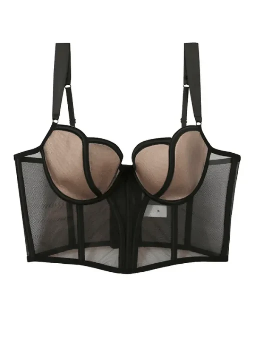 Tops*Mew Mews Fashion Levon Spaghetti Corset Top