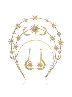 Headwear*Mew Mews Fashion Lopa Star Moon Headband Set