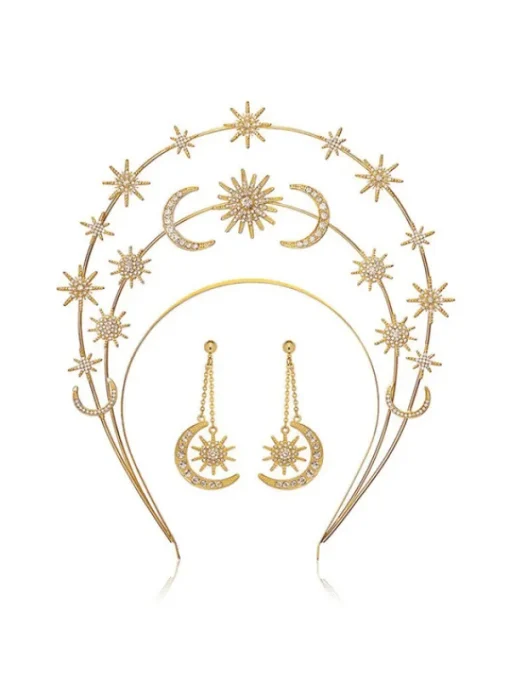 Headwear*Mew Mews Fashion Lopa Star Moon Headband Set