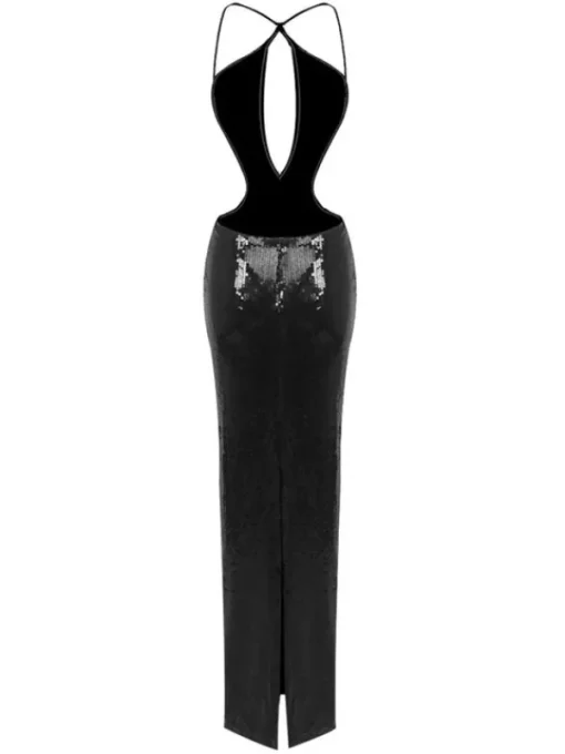 Dresses | Maxi Dresses*Mew Mews Fashion Louisa Backless Cutout Sequin Dress