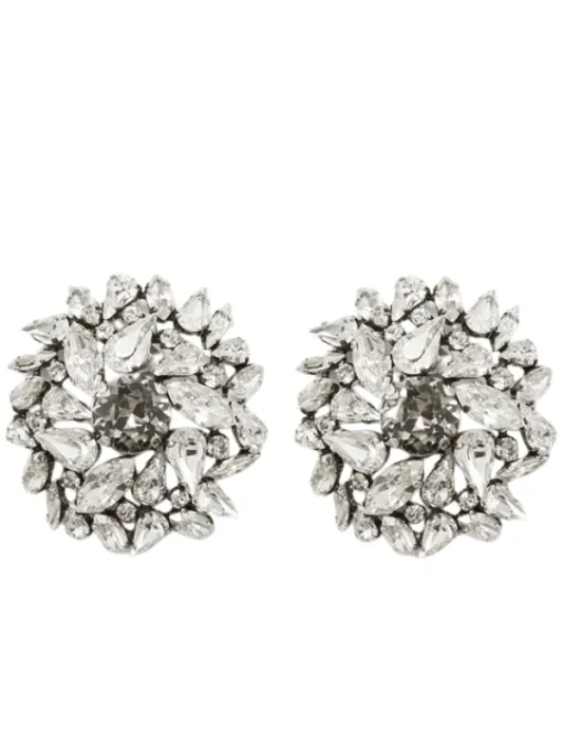 Earrings*Mew Mews Fashion Lysander Circle Rhinestone Earrings