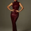 Dresses | Maxi Dresses*Mew Mews Fashion Marius Sleeveless Rhinestone Maxi Dress