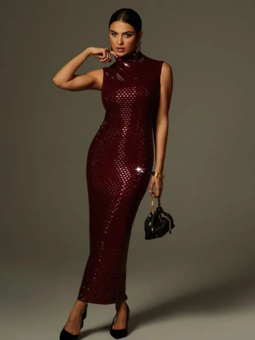Dresses | Maxi Dresses*Mew Mews Fashion Marius Sleeveless Rhinestone Maxi Dress