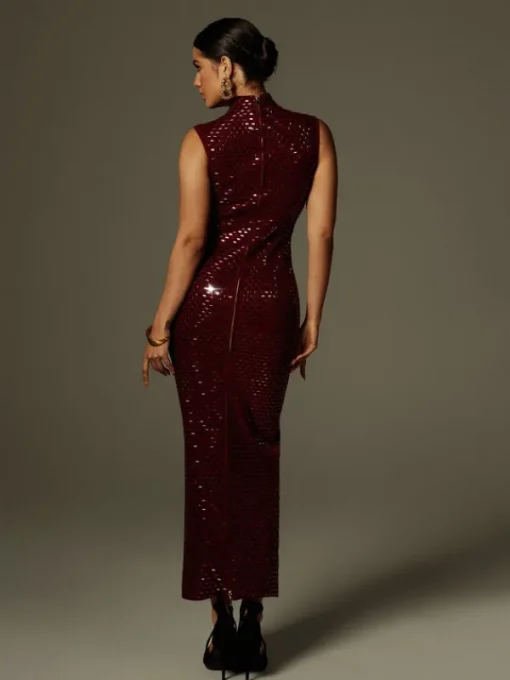 Dresses | Maxi Dresses*Mew Mews Fashion Marius Sleeveless Rhinestone Maxi Dress