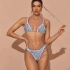 Bikini Sets | Swimwear*Mew Mews Fashion Marleigh Printed Bikini Two Piece Set In Blue