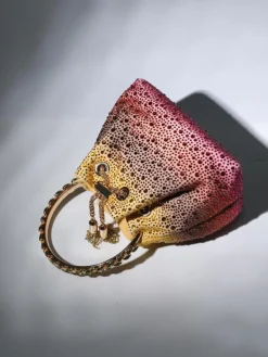 Bags*Mew Mews Fashion Mattea Crystal Embellished Bucket Bag In Ombre