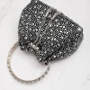 Bags*Mew Mews Fashion Mattea Crystal Embellished Bucket Bag In Black