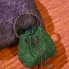 Bags*Mew Mews Fashion Mattea Crystal Embellished Bucket Bag In Green