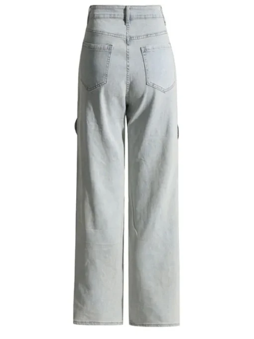 Pants & Shorts*Mew Mews Fashion Mehetabel Cutout Denim Pants In Light Blue