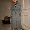 Coats & Jackets*Mew Mews Fashion Mikael Collar Houndstooth Coat