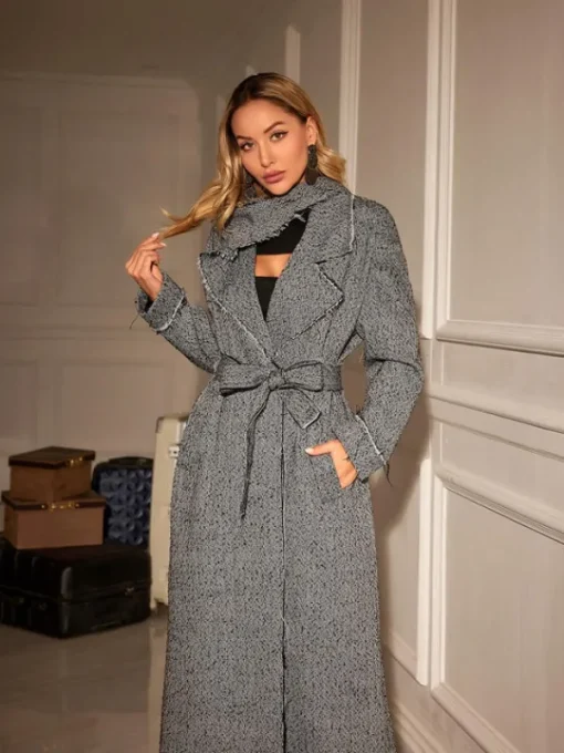 Coats & Jackets*Mew Mews Fashion Mikael Collar Houndstooth Coat