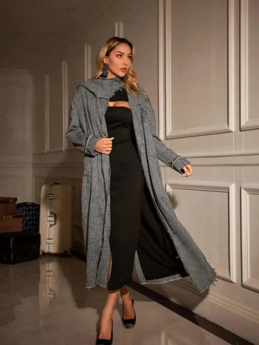 Coats & Jackets*Mew Mews Fashion Mikael Collar Houndstooth Coat