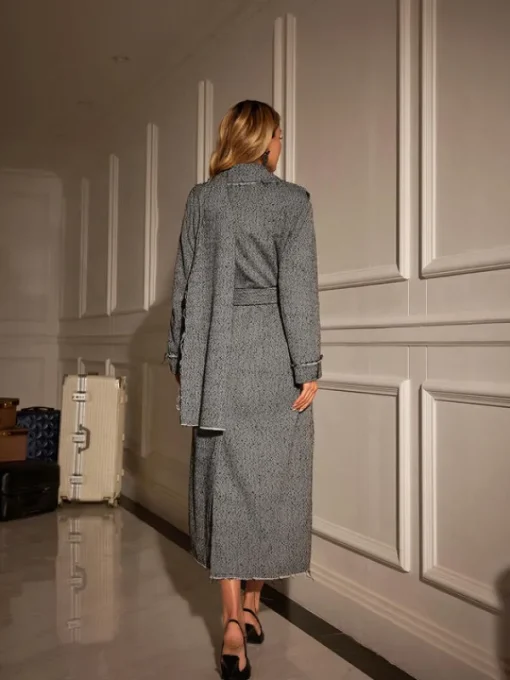 Coats & Jackets*Mew Mews Fashion Mikael Collar Houndstooth Coat