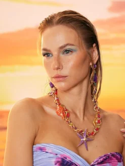 Earrings*Mew Mews Fashion Mikko Geometric Rhinestone Earrings