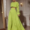 Sets & Co-ords*Mew Mews Fashion Mokgadi Long Sleeve Ruched Skirt Set