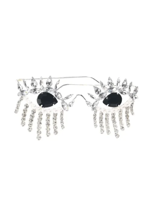 Glasses*Mew Mews Fashion Morrissey Rhinestone Fringe Sunglasses