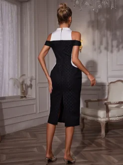 Dresses | Midi Dresses*Mew Mews Fashion Neelam Folded Collar Midi Dress