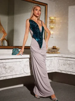 Armor Tops | Dresses*Mew Mews Fashion Nille Strapless Ruched Maxi Dress