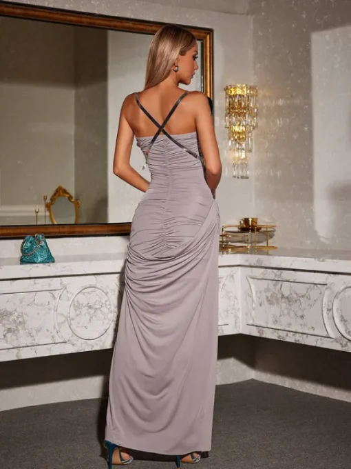 Armor Tops | Dresses*Mew Mews Fashion Nille Strapless Ruched Maxi Dress