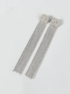 Earrings*Mew Mews Fashion Nola Multi Diamante Tassel Earrings