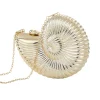 Bags*Mew Mews Fashion Pamela Acrylic Seashell Clutch