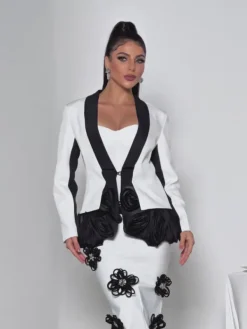 Coats & Jackets | Blazers*Mew Mews Fashion Raekwon Long Sleeve Flower Blazer