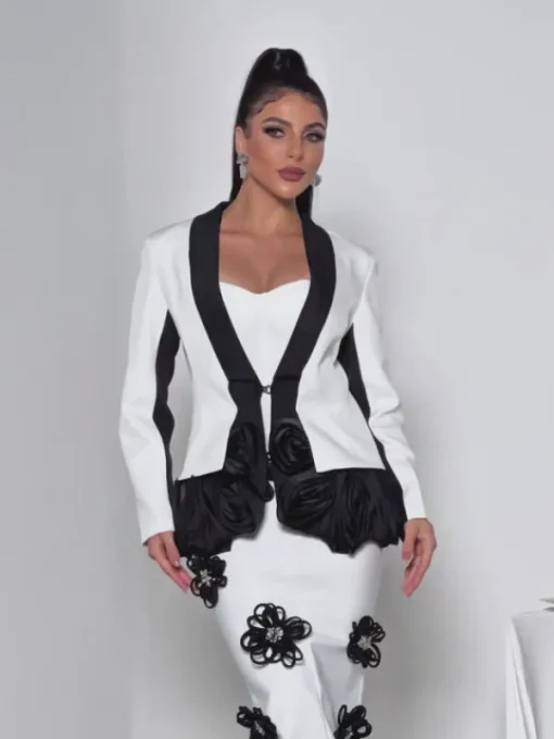 Coats & Jackets | Blazers*Mew Mews Fashion Raekwon Long Sleeve Flower Blazer