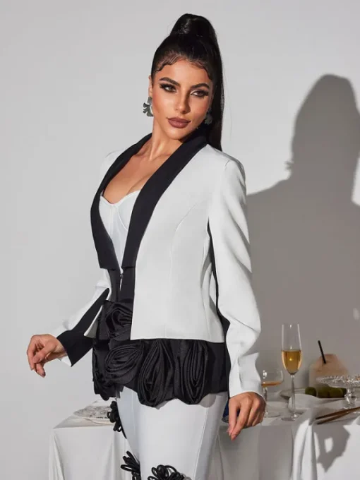 Coats & Jackets | Blazers*Mew Mews Fashion Raekwon Long Sleeve Flower Blazer