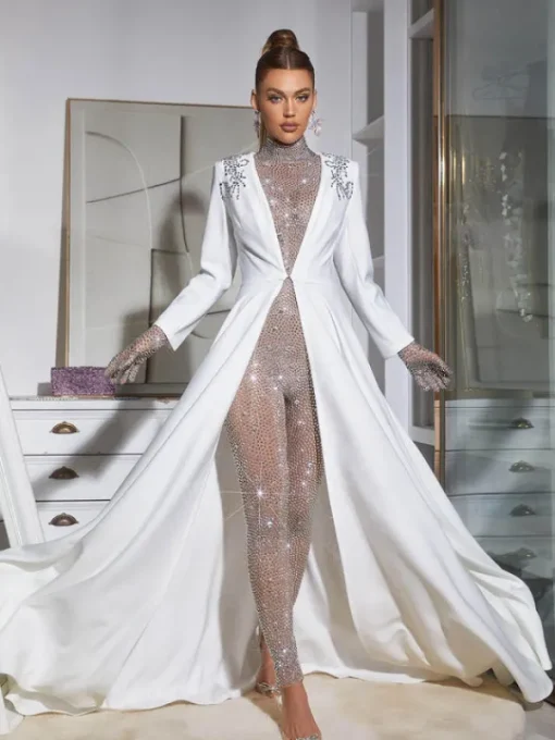 Coats & Jackets | Embellishment*Embellishment Roise Crystal Embellished Coat