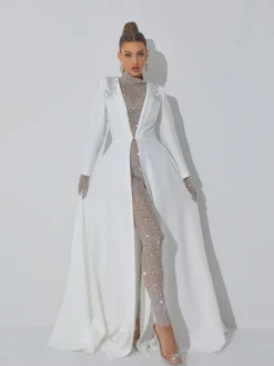 Coats & Jackets | Embellishment*Embellishment Roise Crystal Embellished Coat