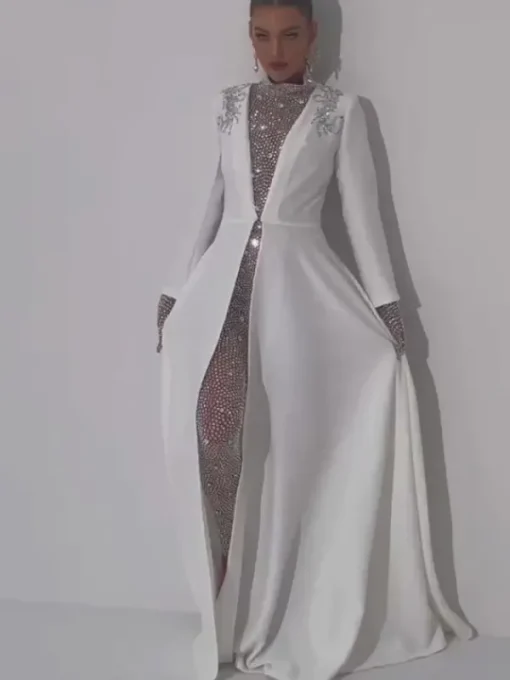 Coats & Jackets | Embellishment*Embellishment Roise Crystal Embellished Coat