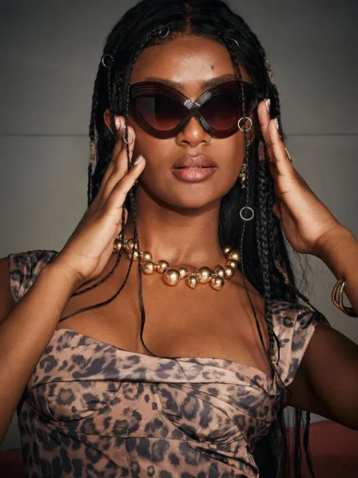 Glasses*Mew Mews Fashion Roosevelt Cat Eye Sunglasses